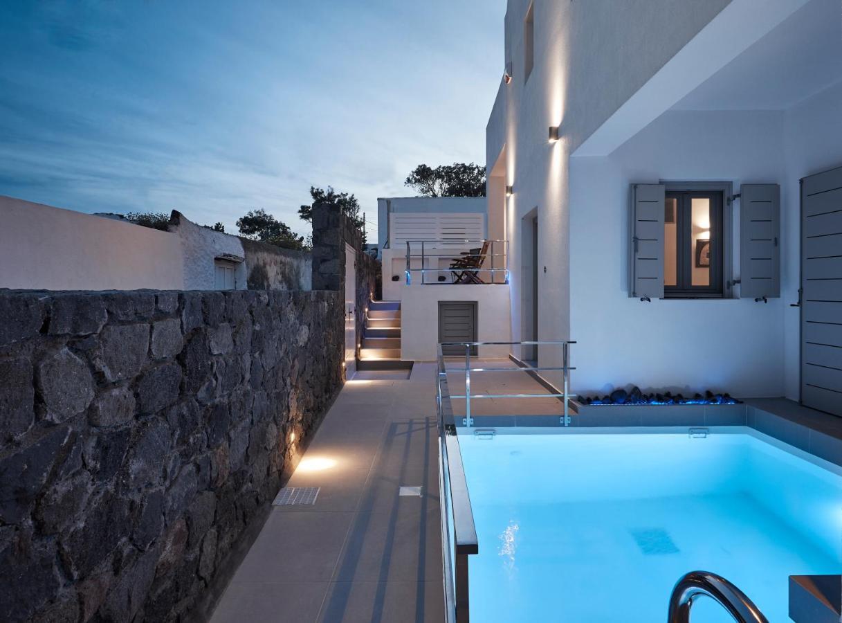 Alchemy Villa - Prive Pool Megalochori  Buitenkant foto