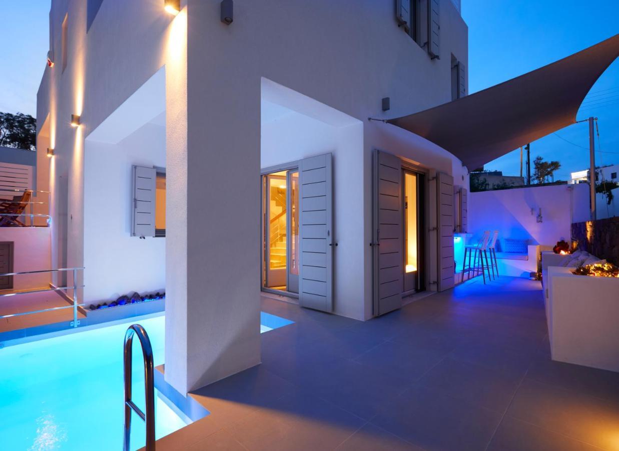 Alchemy Villa - Prive Pool Megalochori  Buitenkant foto